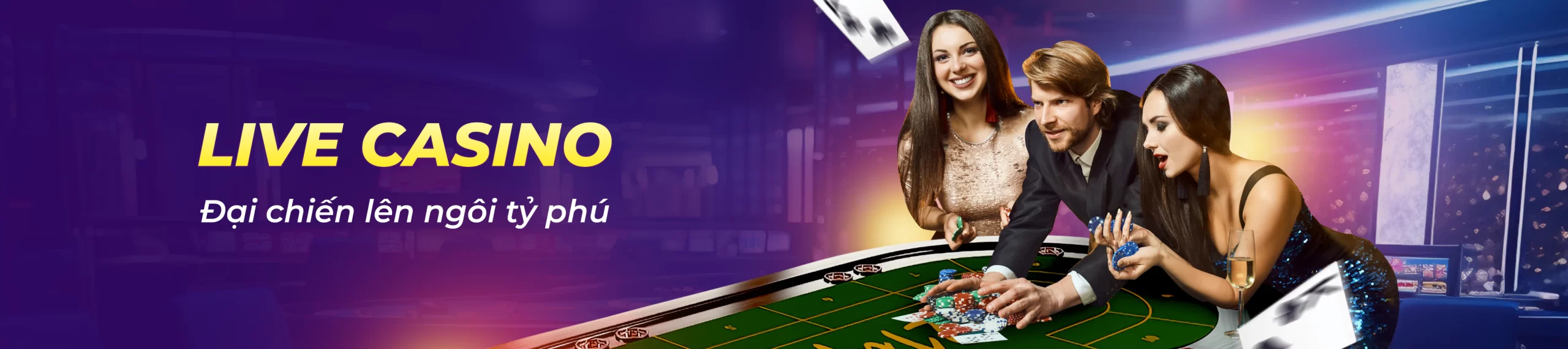 Live casino đại chiến lên ngôi tỷ phú